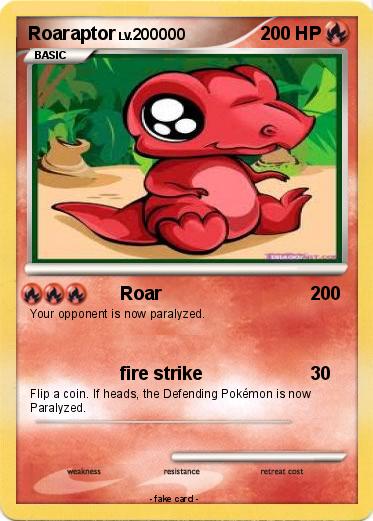Pokemon Roaraptor