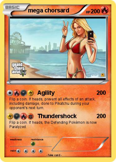 Pokemon mega chorsard