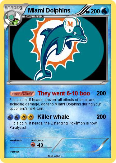 Pokemon Miami Dolphins
