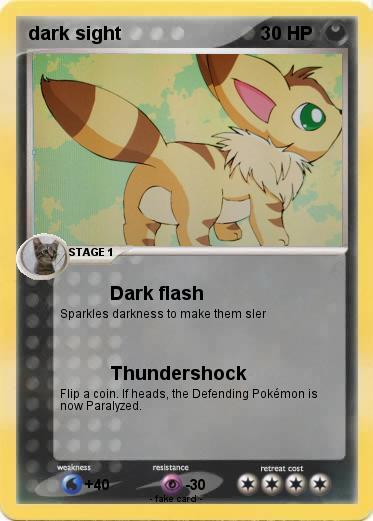 Pokemon dark sight