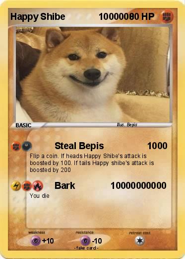 Pokemon Happy Shibe             1000000