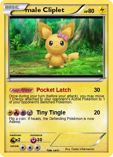 Pokemon male Cliplet
