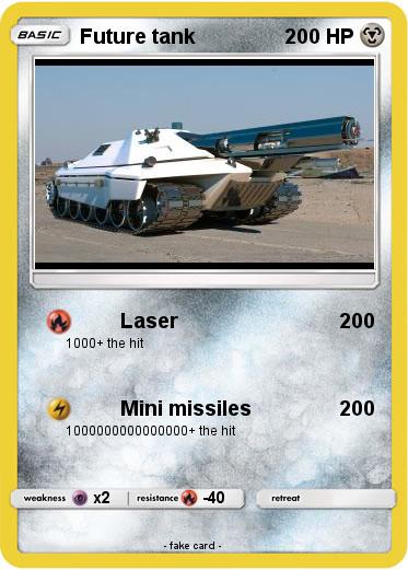 Pokemon Future tank