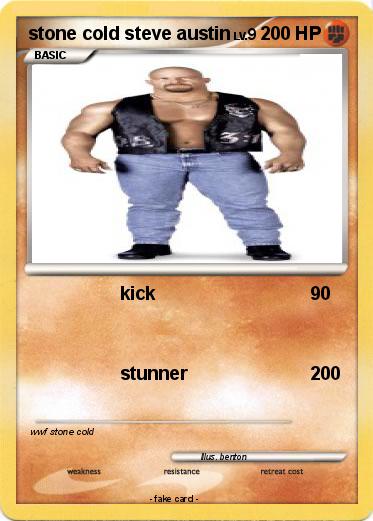 Pokemon stone cold steve austin