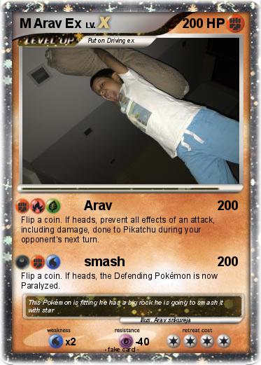 Pokemon M Arav Ex