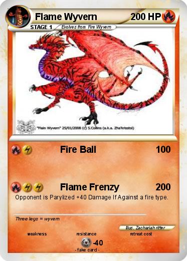 Pokemon Flame Wyvern