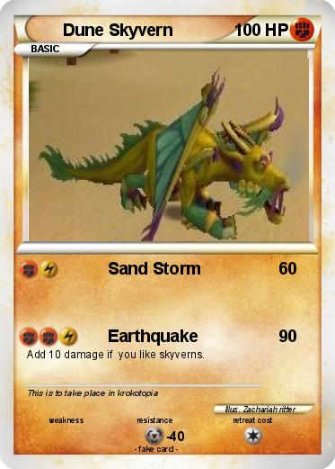 Pokemon Dune Skyvern