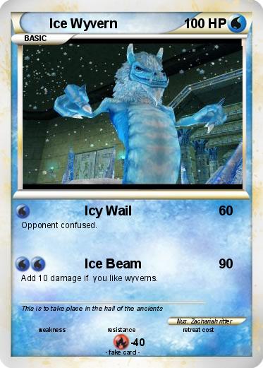 Pokemon Ice Wyvern