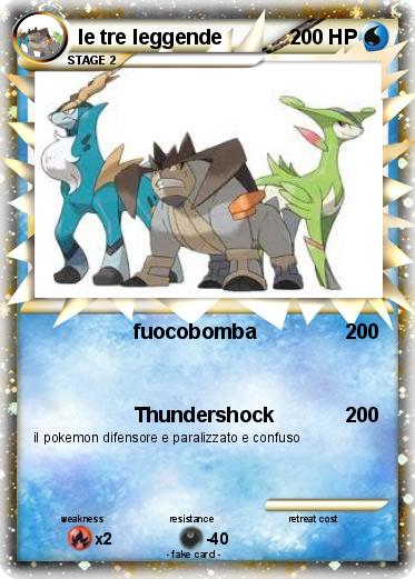 Pokemon le tre leggende