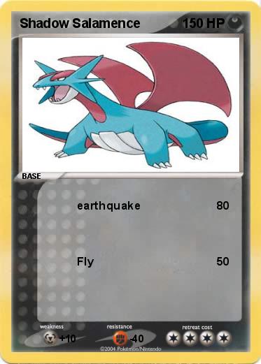 Pokemon Shadow Salamence 