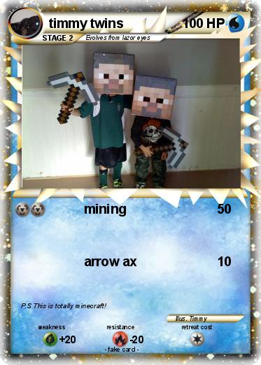 Pokemon timmy twins