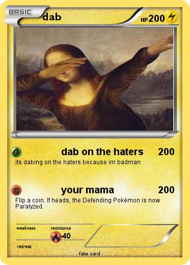 Pokemon dab