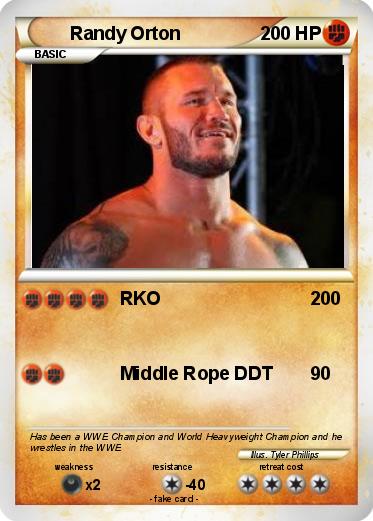 Pokemon Randy Orton