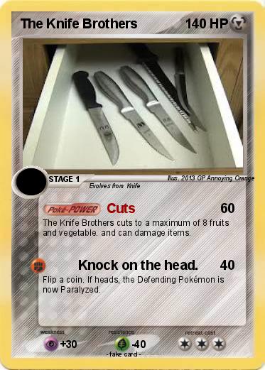 Pokemon The Knife Brothers