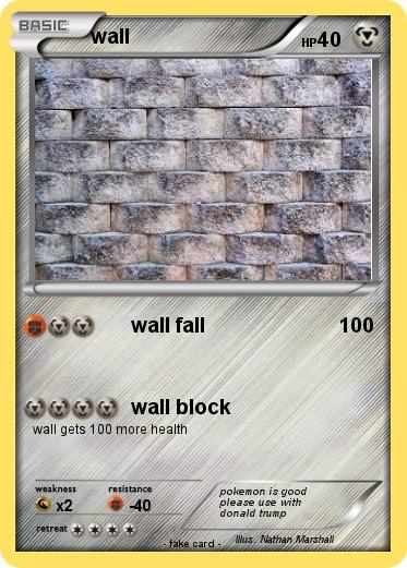 Pokemon wall