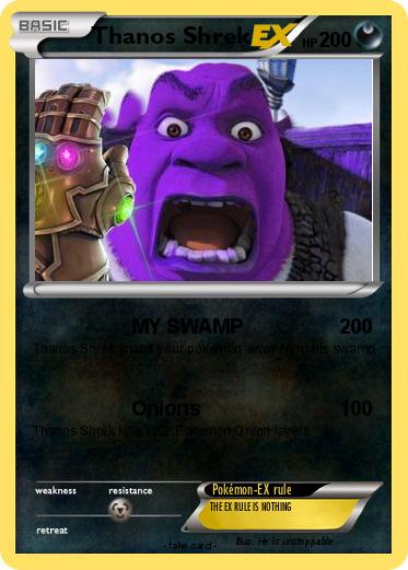 Pokemon Thanos Shrek