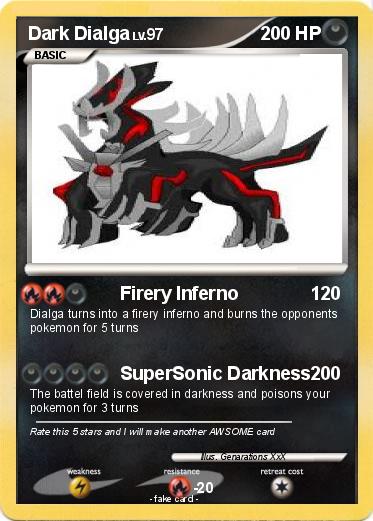 Pokemon Dark Dialga