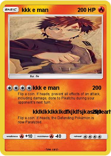 Pokemon kkk e man