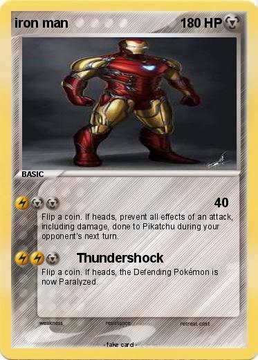 Pokemon iron man