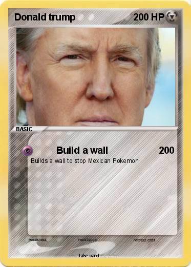 Pokemon Donald trump