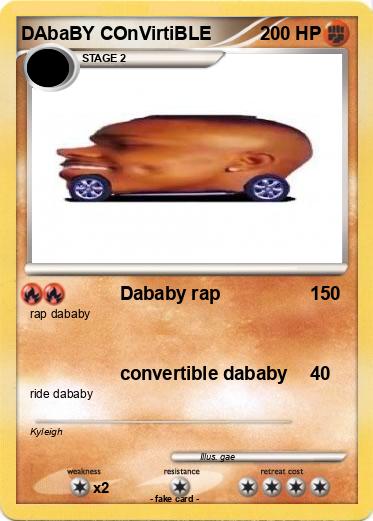 Pokemon DAbaBY COnVirtiBLE