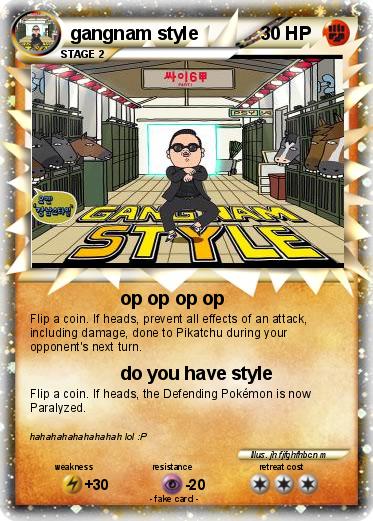 Pokemon gangnam style