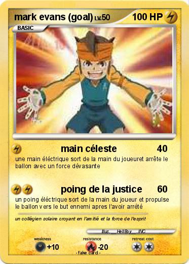 Pokemon mark evans (goal)