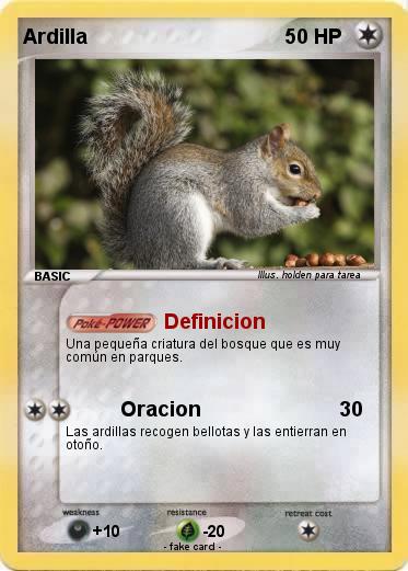 Pokemon Ardilla