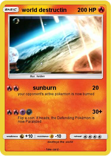 Pokemon world destructin