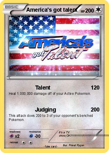 Pokemon America's got talent