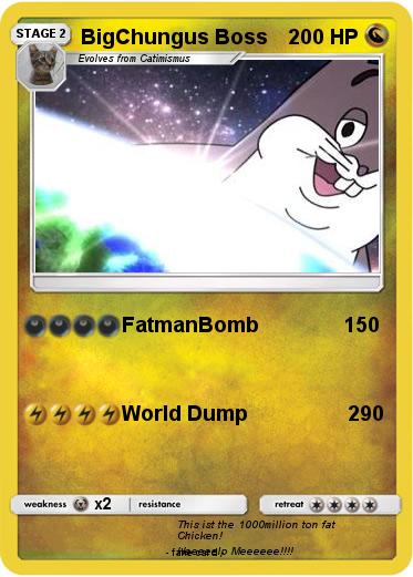 Pokemon BigChungus Boss