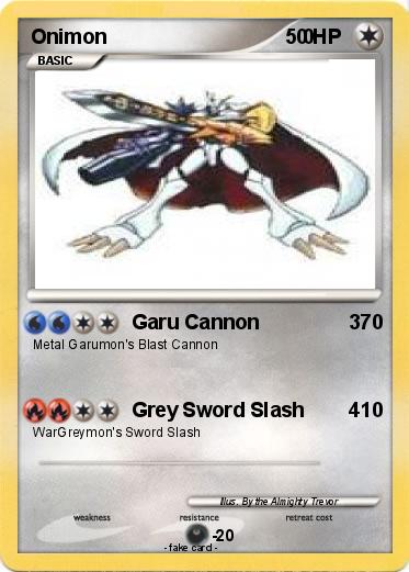 Pokemon Onimon                                   0