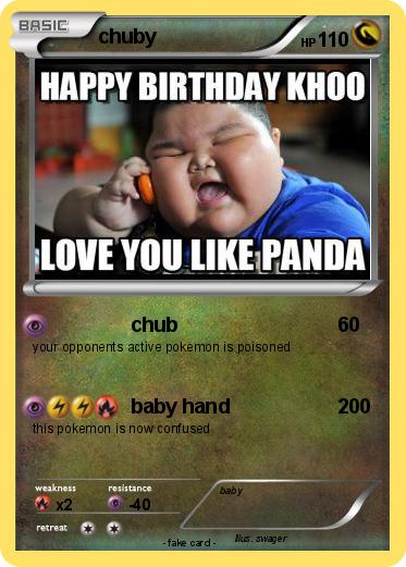Pokemon chuby