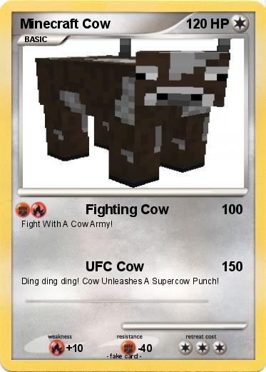Pokemon Minecraft Cow