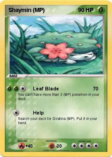 Pokemon Shaymin (MP)