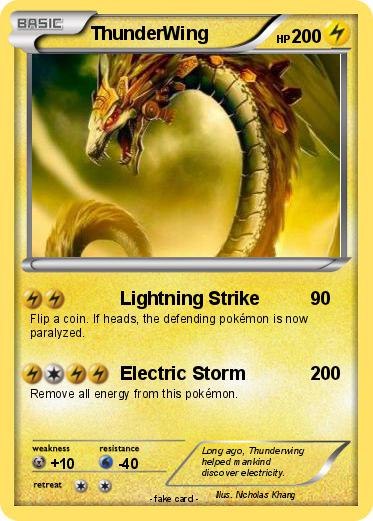 Pokemon ThunderWing