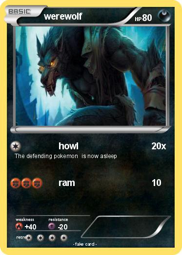 Pokemon werewolf