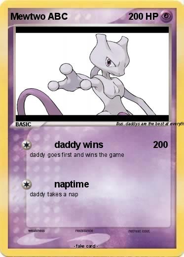 Pokemon Mewtwo ABC