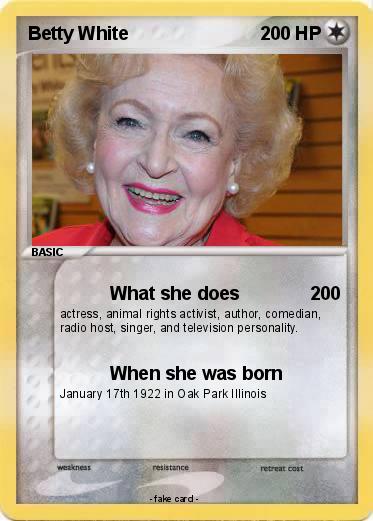 Pokemon Betty White