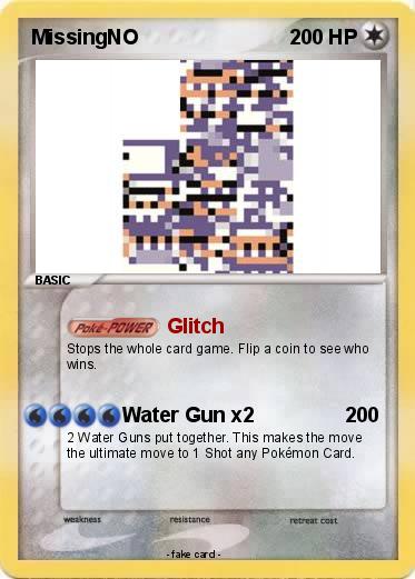 Pokemon MissingNO
