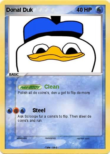 Pokemon Donal Duk