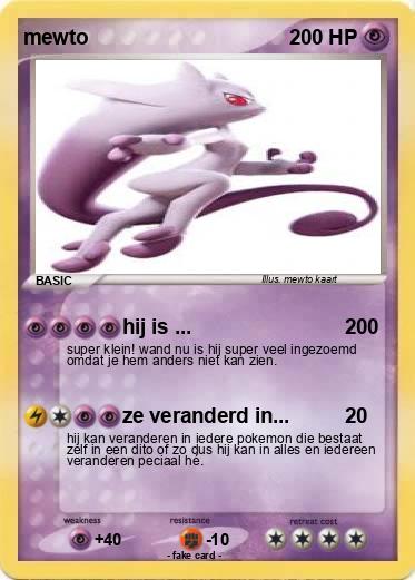 Pokemon mewto