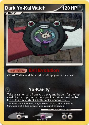 Pokemon Dark Yo-Kai Watch