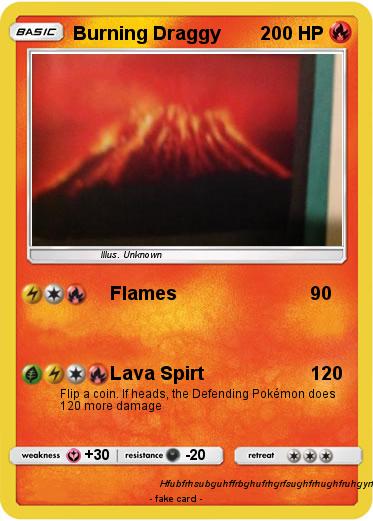 Pokemon Burning Draggy
