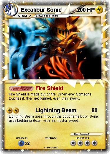 Pokemon Excalibur Sonic
