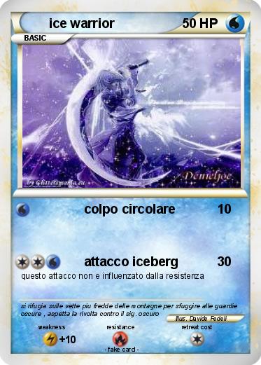 Pokemon ice warrior