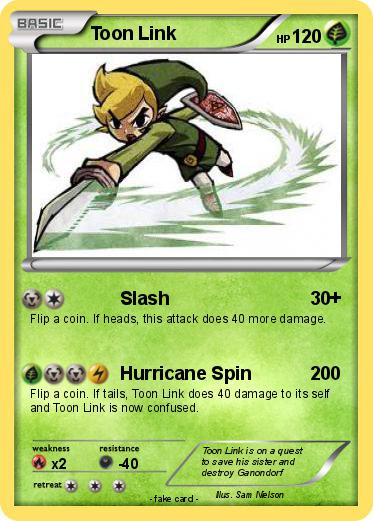 Pokemon Toon Link