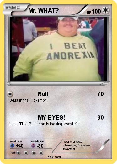 Pokemon Mr. WHAT?