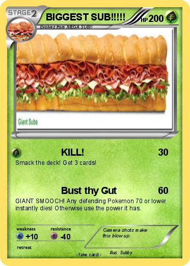 Pokemon BIGGEST SUB!!!!!