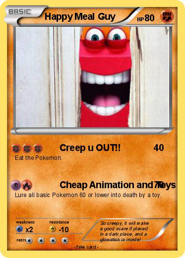 Pokemon Happy Meal Guy